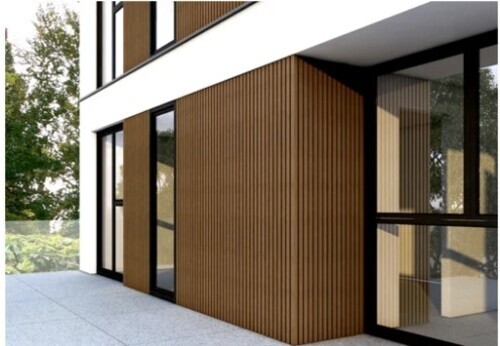 12mm WPC Louvers Wall Panel