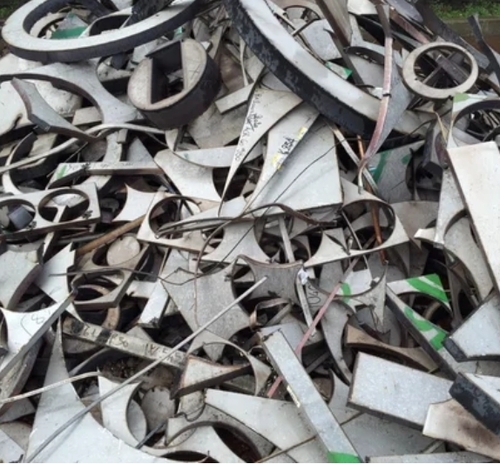 2205 Super Duplex Steel Scrap - Color: Silver