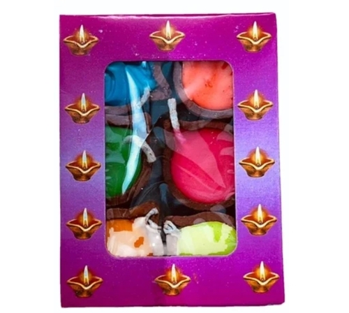 6 Pack Clay Candle