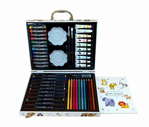 68 Pcs Colours School Stationery Kit