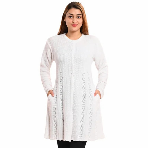 Ladies Designer Woolen Cardigan