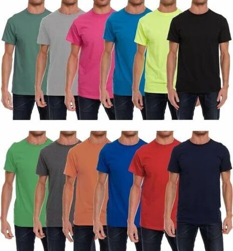 Men Plain T Shirt