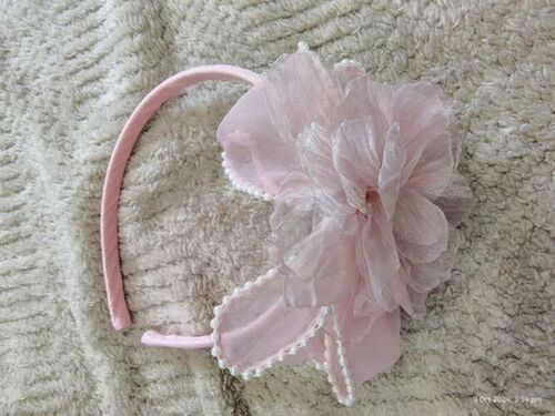 Pink Plastic Hair Band