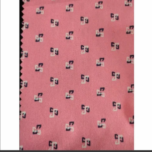 Printed Dot Shirting Fabric