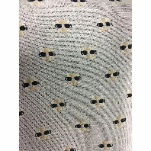 Printed Swiss Dot Fabric