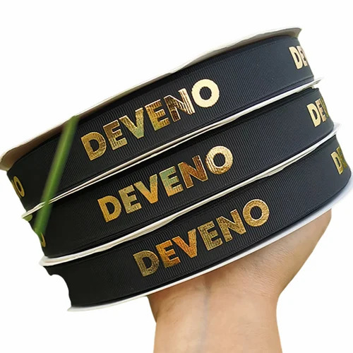 Satin Printed Ribbon Embose