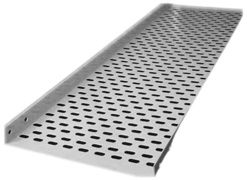Silver Perforated Cable Tray