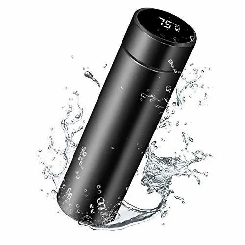 Stainless Steel Led Temperature Water Bottle