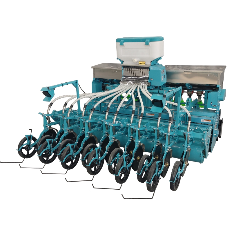 Yongxiang Rotary Tilling Pneumatic Seeder And Fertilizer Applicator Wtth Parallel Four-Bar Linkage - Features: Low Maintenance
