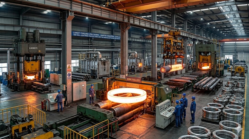 904L Uns N08904 Super-Austenitic Stainless Forgings For Sulfuric Phosphoric Acid And Seawater Reactors Tube Sheets Valves And Rings - Chemical Composition: Cr: 19-23%