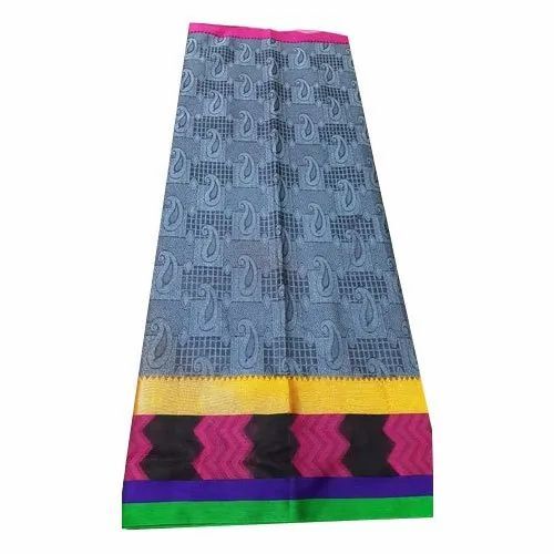 Casual Printed Silk Cotton Sarees