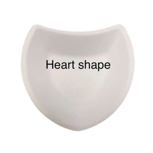 Heart Shape Disposable Plate