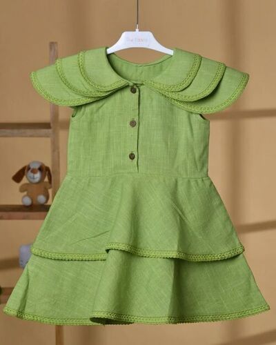 Kids Cotton Designer Frocks