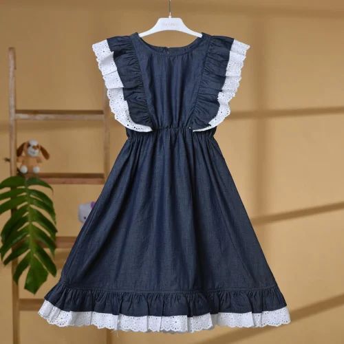 Kids Denim Frock