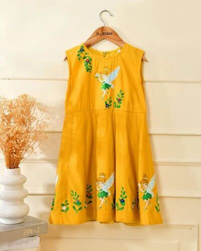 Kids Girls Cotton Frocks