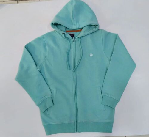 Man Blue Hoodies