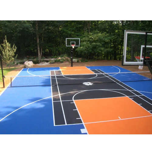 Synthetic Basketball Court