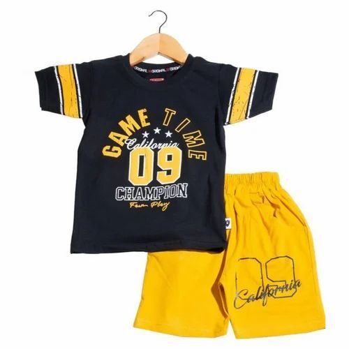 160 Gsm Kids Cotton T Shirt Short