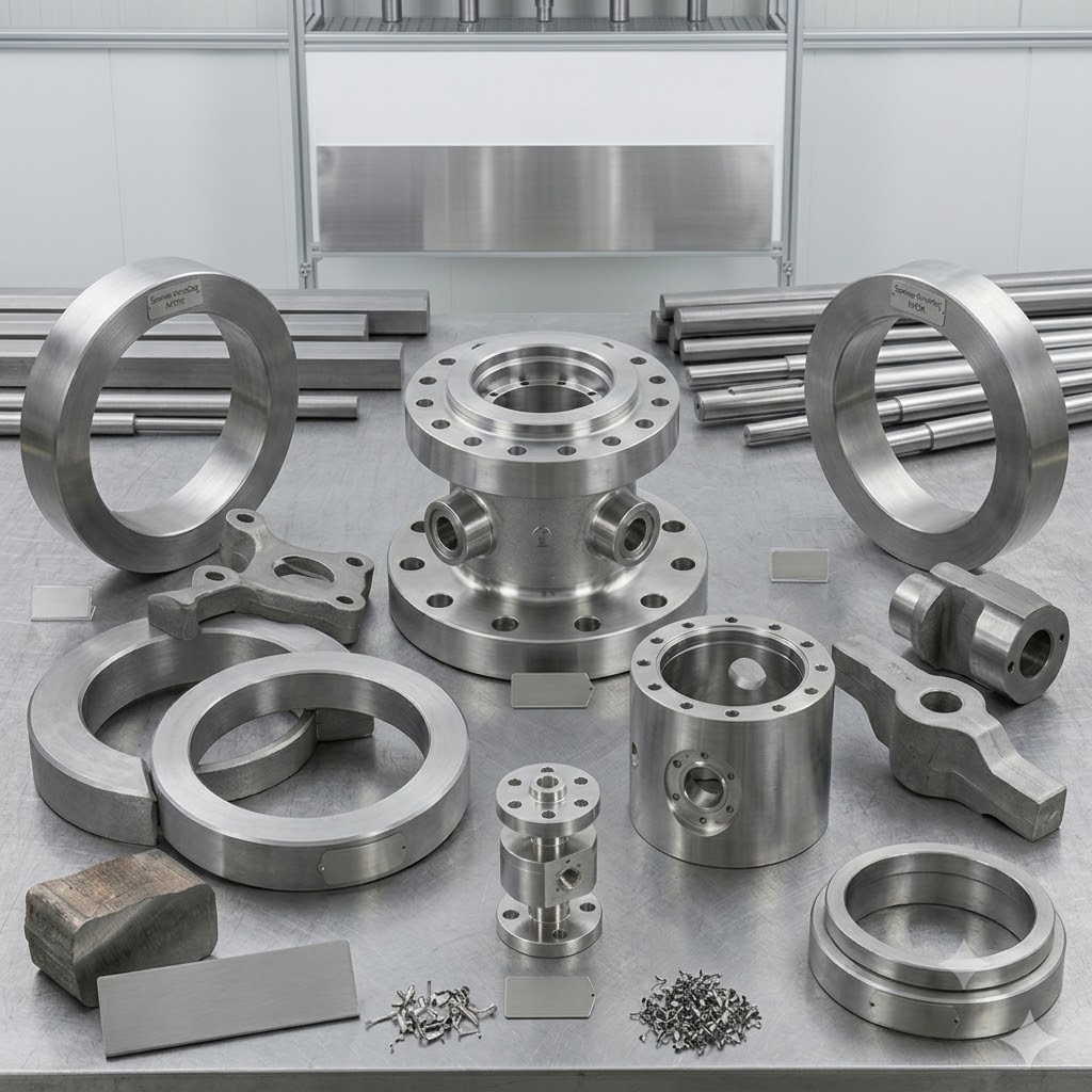 Aisi 440C Uns S44004 1.4125 High-Carbon Martensitic Forgings For Bearings Valves Wear Parts Rings Races Balls Seats Shafts - Chemical Composition: C: 0.95-1.20%