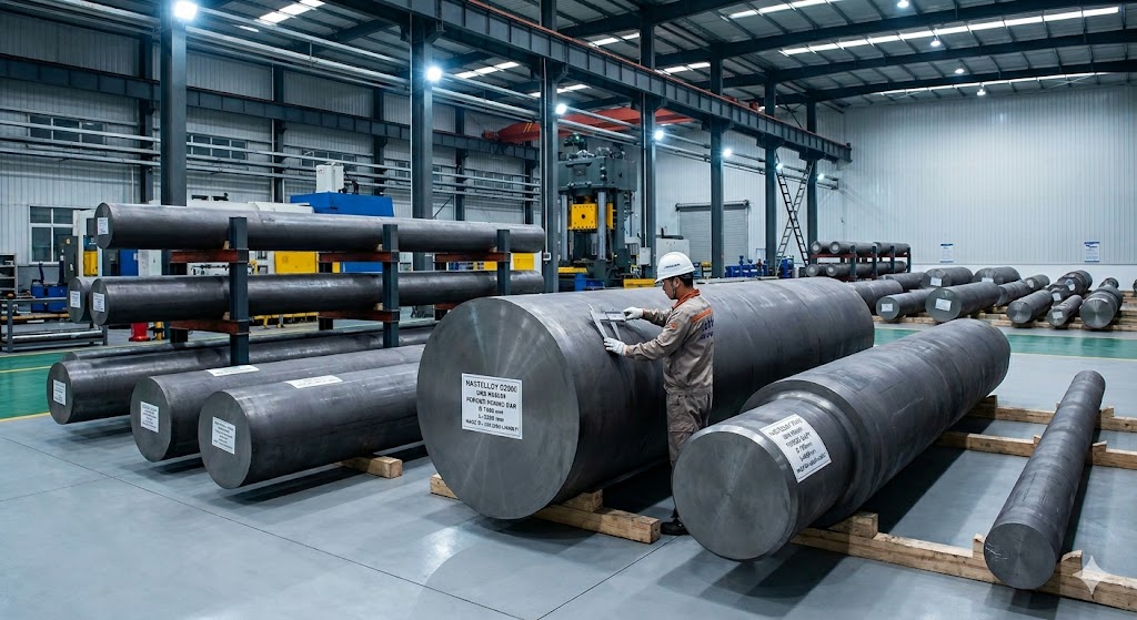 Hastelloy C-2000 Uns N06200 Ni-cr-mo-cu Forgings For Sulfuric Hydrochloric Hydrofluoric Acid Reactors Heat Exchangers Valves Rings - Application: Machine Parts