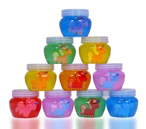 Home Play Barrel Slime Toy Set - Color: Multicolor