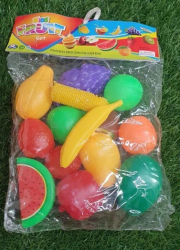 Plastic Fruit Toy Set