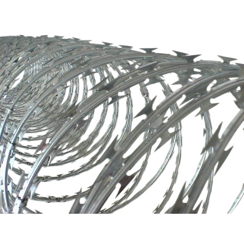 Polished Punched Tape Concertina Coil