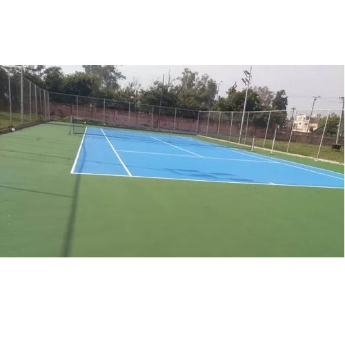 टेनिस कोर्ट के फर्श