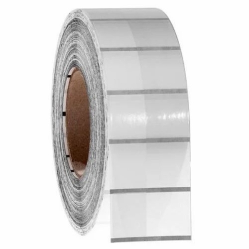 White Non Adhesive Label