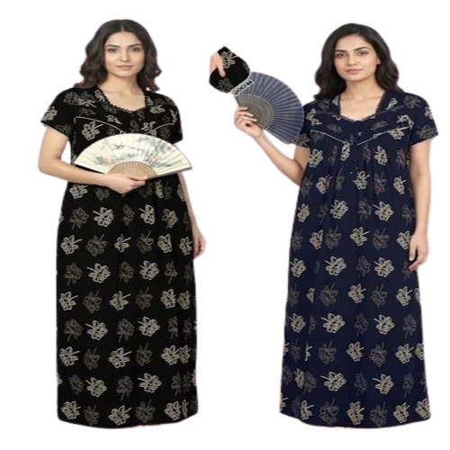 Women Printed Cotton Nighties