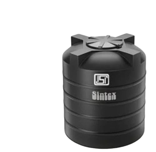 1000 L Pvc Water Storage Tank - Color: Black