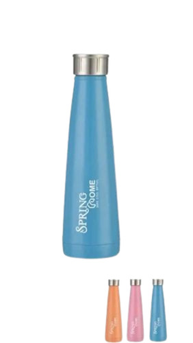 500ml Blue Stainless Steel Water Bottle