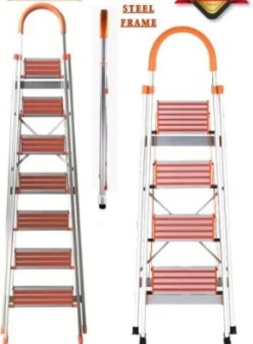 6 Step Aluminium Broad Step Household Ladder