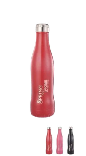600ml Red Stainless Steel Water Bottle