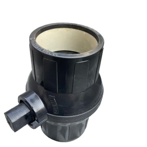 65 Mm Pvc Sort Handle Ball Valve - Size: 65mm