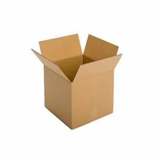 Brown Corrugated Box