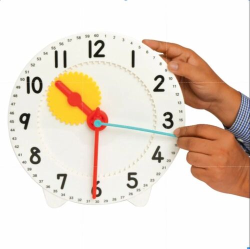 Geared Teacher Clock Toy