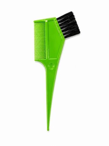 Green And Black Hair Dye 2 In One Comb Brush