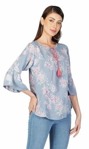 Ladies Rayon Short Kurti