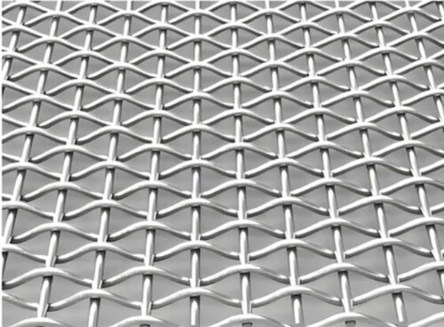Low Carbon Steel Double Crimp Wire Mesh