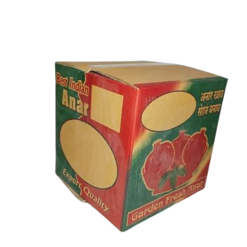 Printed Square Pomegranate Packaging Box