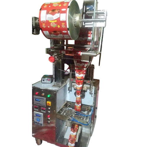 Semi Pneumatic Auger Filler Pouch Packing Machine