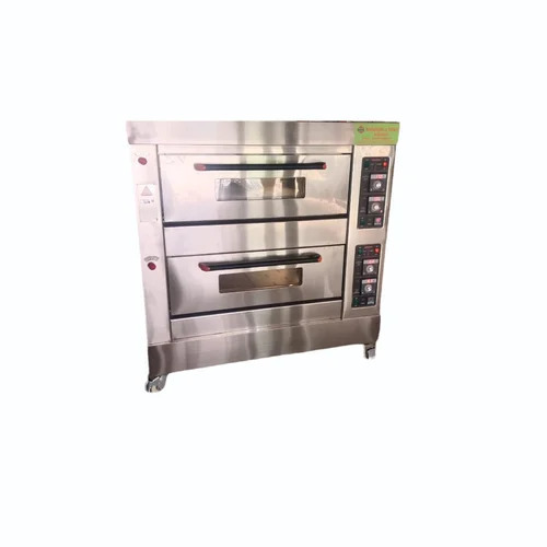Stainless Steel Double Deck Ovens