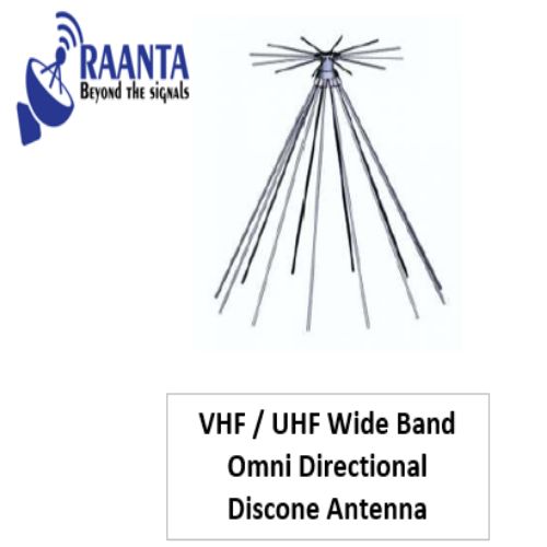 VHF/UHF Wide Band Omni-Directional Discone Antenna