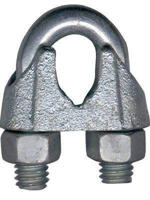 Wire Rope Clamp - Color: Galvanized