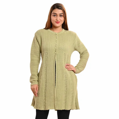 Women Designer Woolen Cardigan
