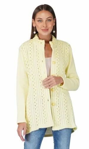 Women Woolen Round Neck Sweater