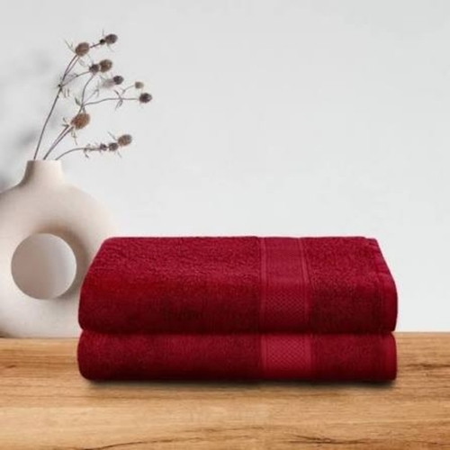 Cotton Towel - Color: Red