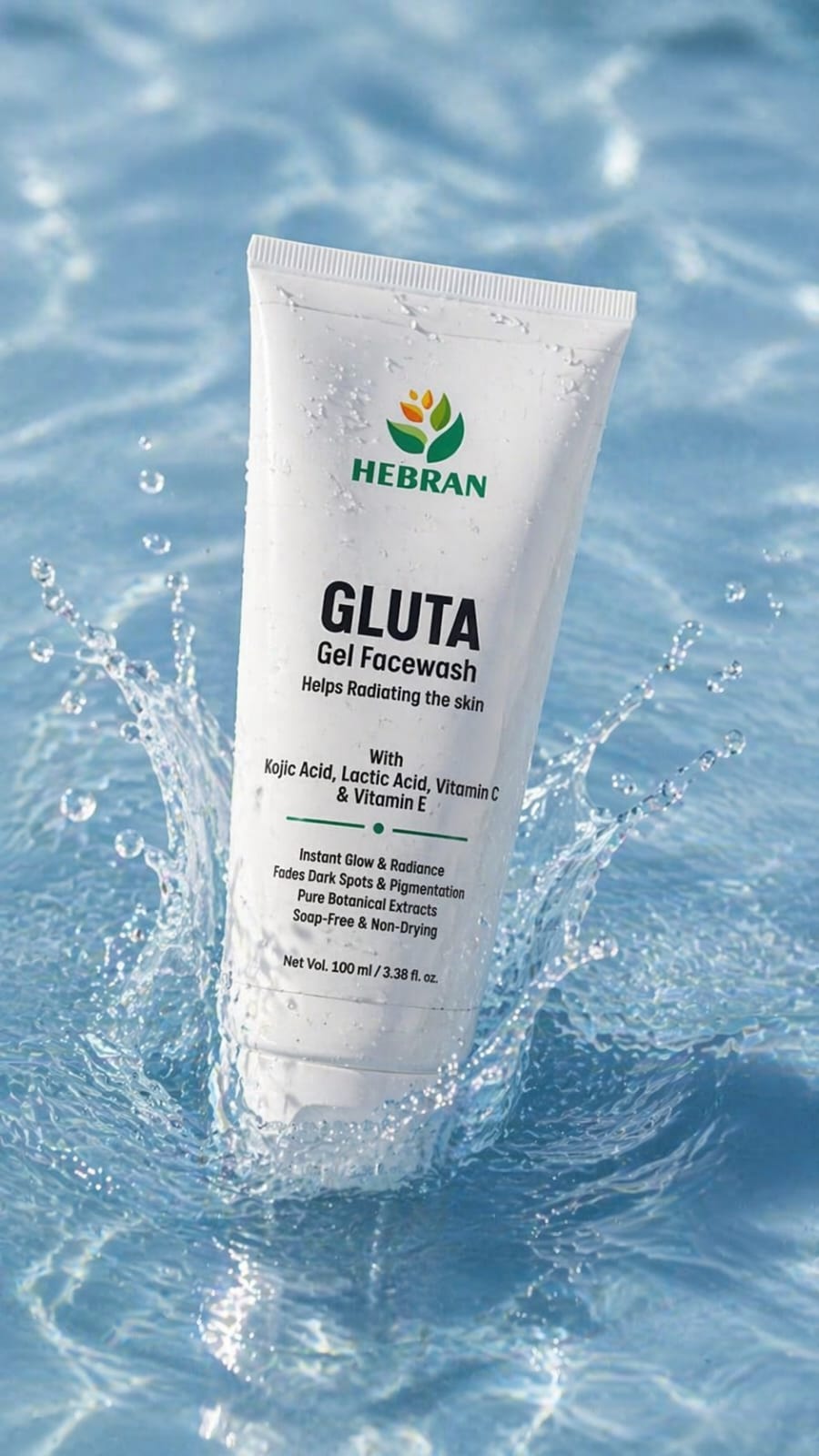 Gluta Gel Face Wash - Color Code: Orange