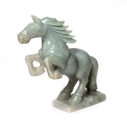 Green Aventurine Horse With Wings